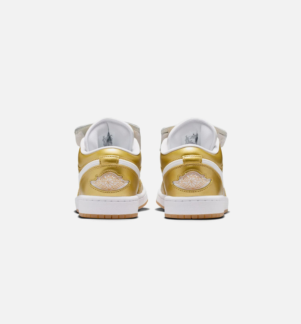 Air Jordan 1 Low Women's – Gold/White/Gum Yellow