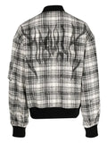 Haculla tweed zipped bomber jacket