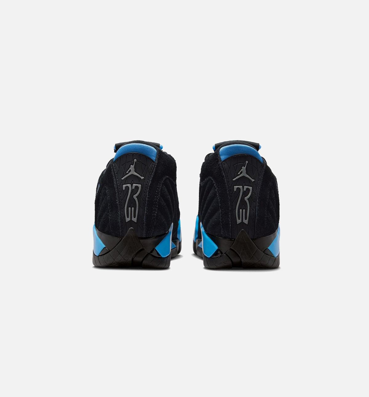 Air Jordan 14 Retro Black University Blue Big Kids' Lifestyle Shoes - Black/White/University Blue