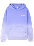 Sporty & Rich Serif logo-embroidered cotton hoodie