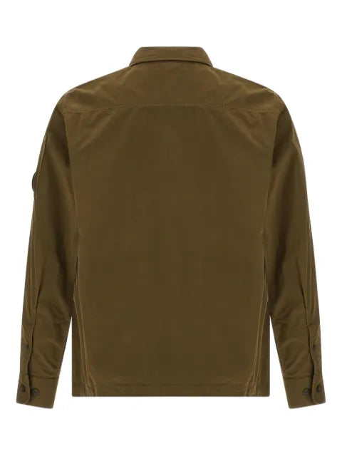 C.P. Company zip long-sleeved shirt jacket