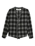 Individual Sentiments checked Cardigan