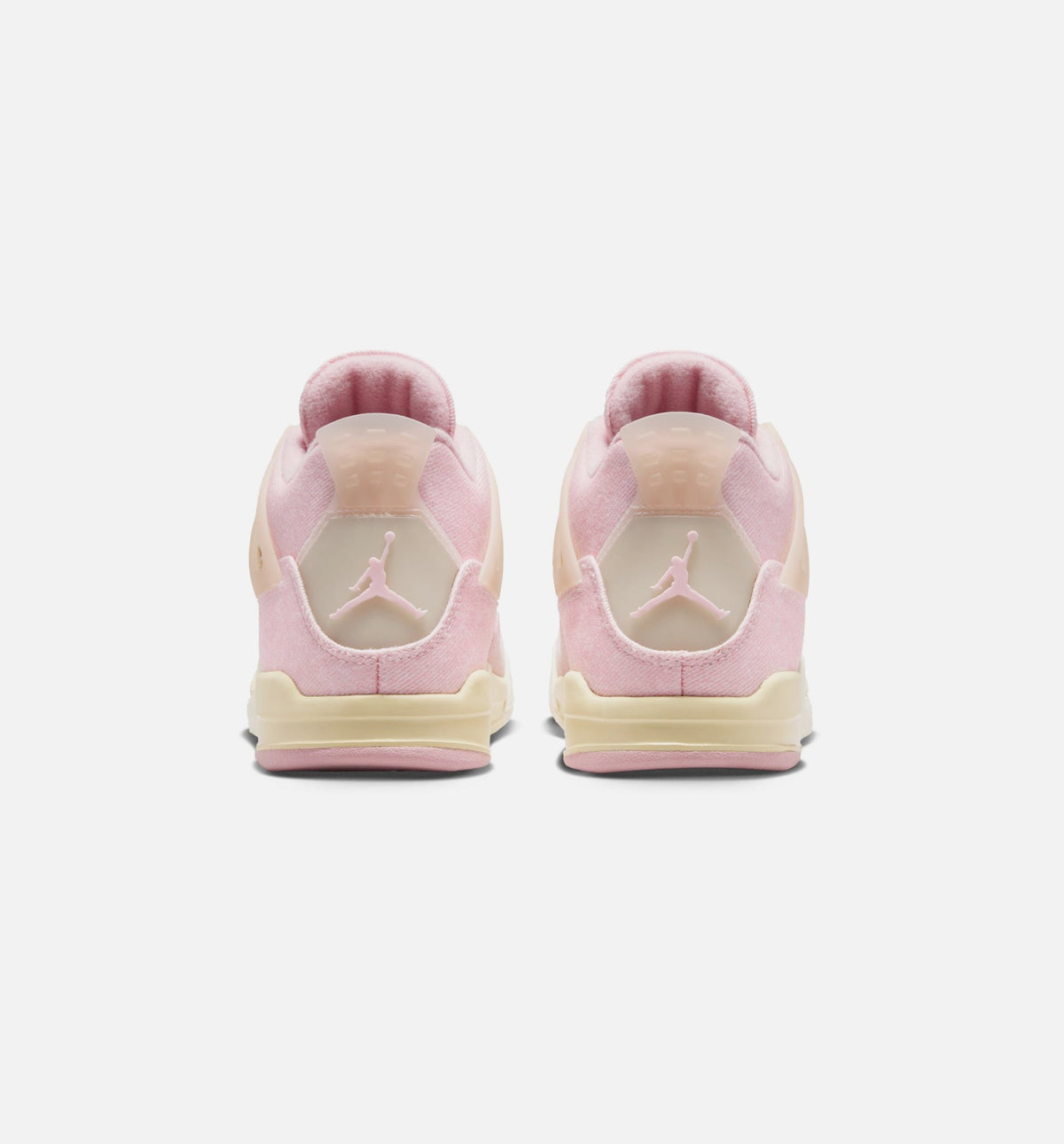 Air Jordan 4 Retro Pink Pearl and Iced Carmine Preschool Girls' Sneakers - Pearl Pink/Iced Carmine/Coconut Milk
