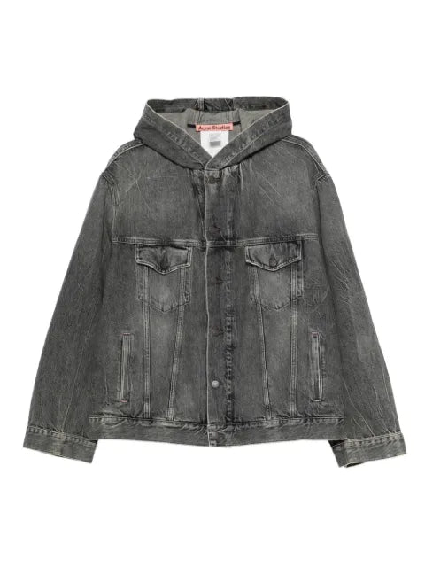 Acne Studios denim jacket with hood