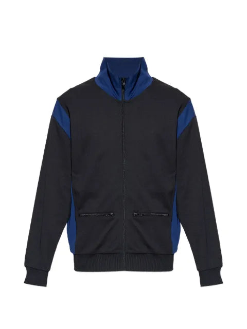 Kenzo ligo-appliqué zipped jacket