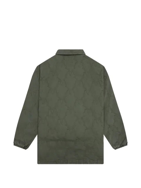 SOUTH2 WEST8 skull-quilting herringbone jacket