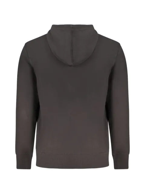 Calvin Klein Jeans logo-patch cotton hoodie