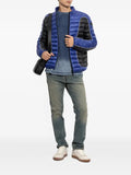 Diesel quilted panelled jacket