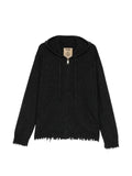 Uma Wang zip-up cashmere hoodie