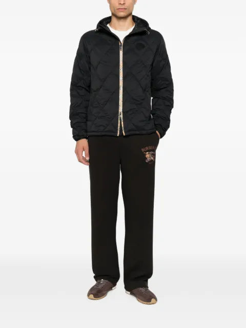 Burberry quilted hooded jacket