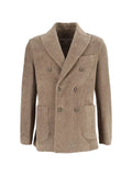 Circolo 1901 double-breasted corduroy blazer