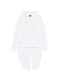 Comme Des Garçons asymmetric-hem hoodie