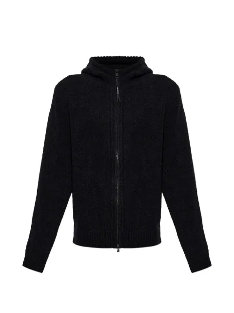 Moncler hooded zip-up cardigan