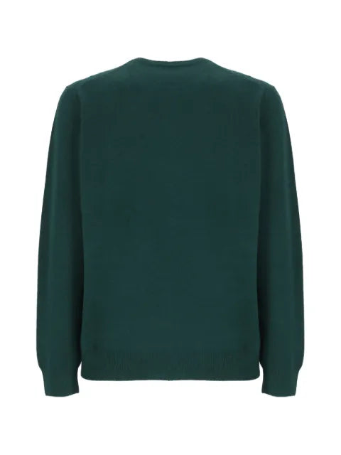 Della Ciana crew-neck ribbed-trim sweater