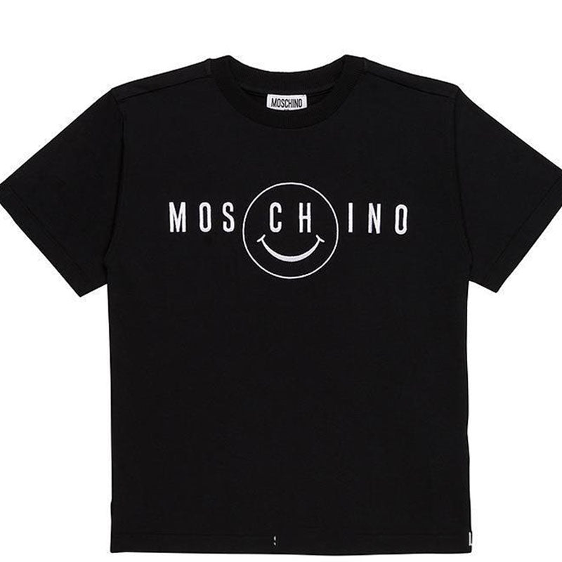 Moschino T-shirt Round Neck Bear T-shirt Short Sleeve Couple