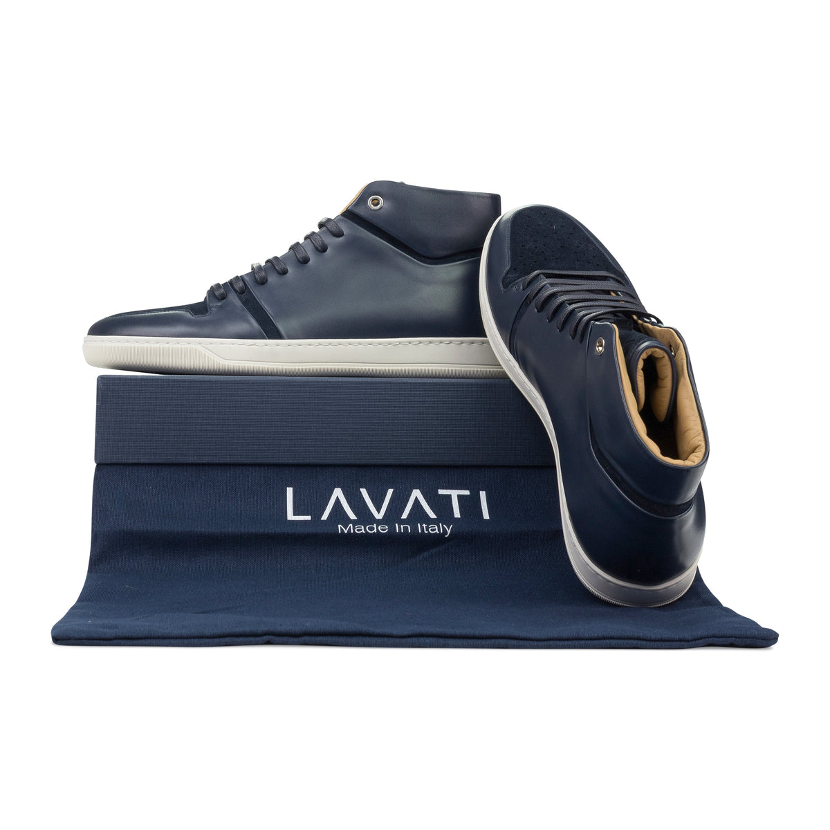Blue Court Top Sneakers