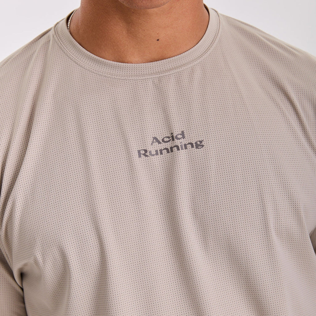 Acid Running Men's Hare Tech T-Shirt: Riverstone