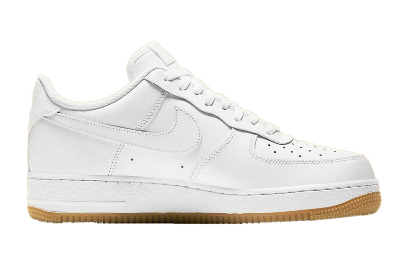 Men's Nike Air Force 1 '07 White/White-Gum Light Brown (DJ2739 100)