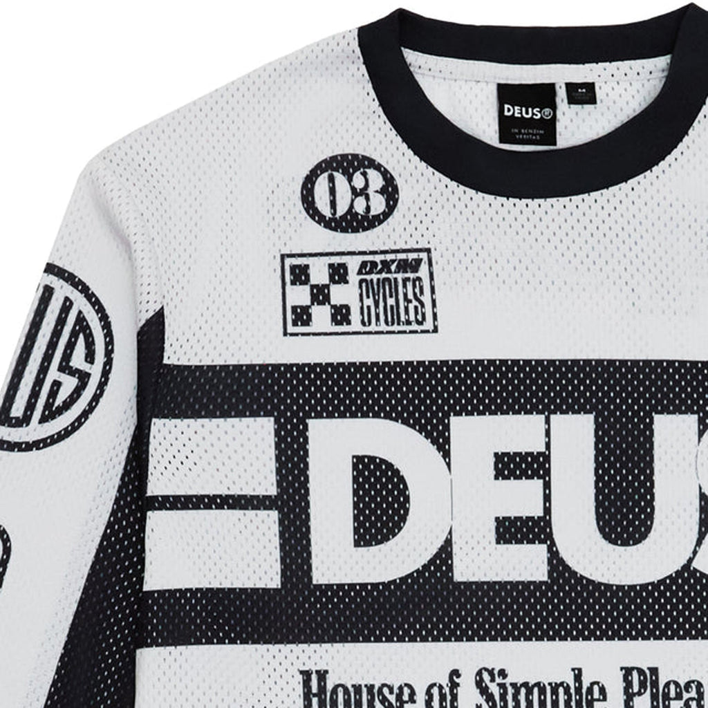 Deus Off Road Mx Jersey 2.0: Dirty White