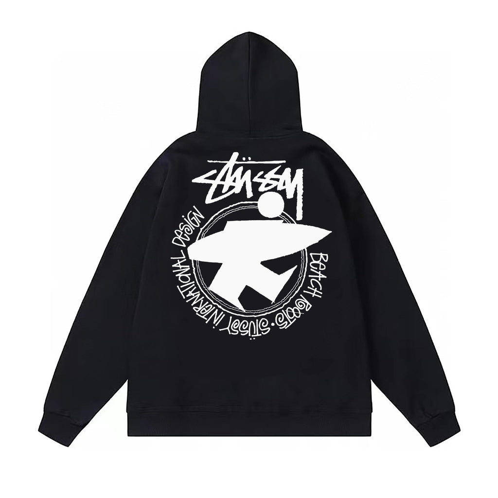 Stussy Hoodie Fleece Hooded Sweater