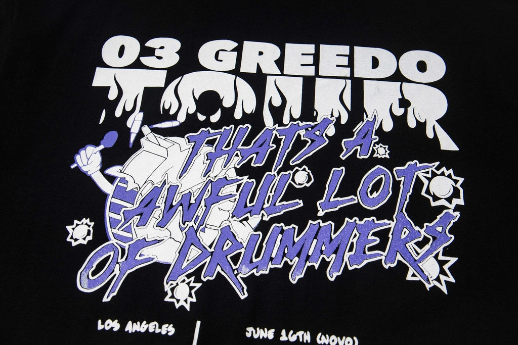 THAT'S A AWFUL LOT OF COUGH SYRUP Portrait Tour Graphic T-Shirt