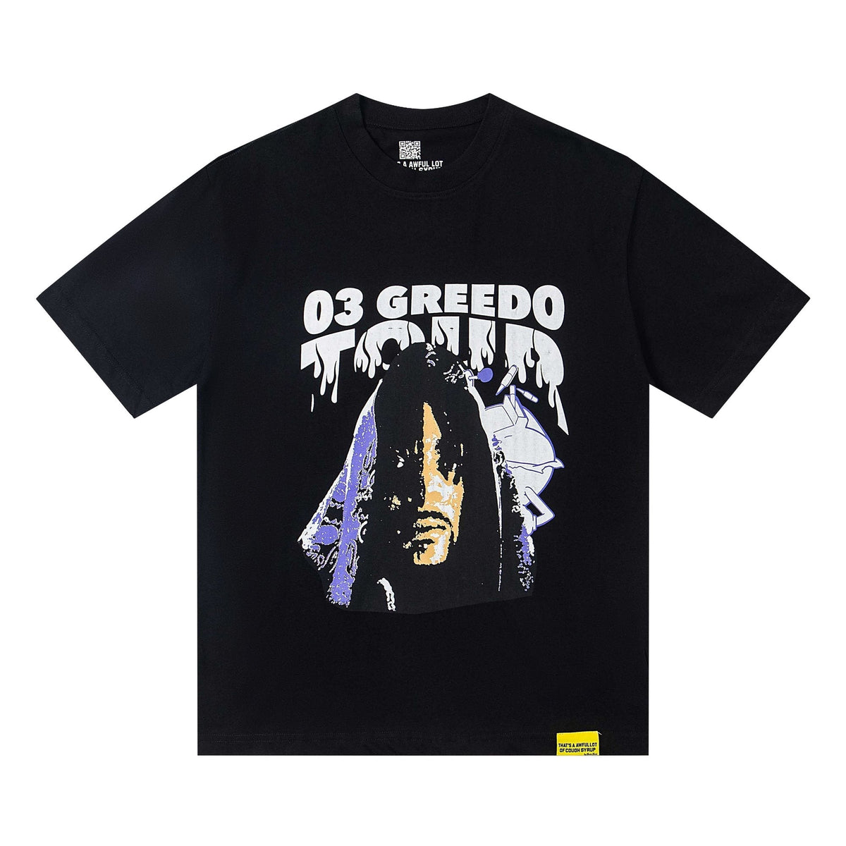 THAT'S A AWFUL LOT OF COUGH SYRUP Portrait Tour Graphic T-Shirt
