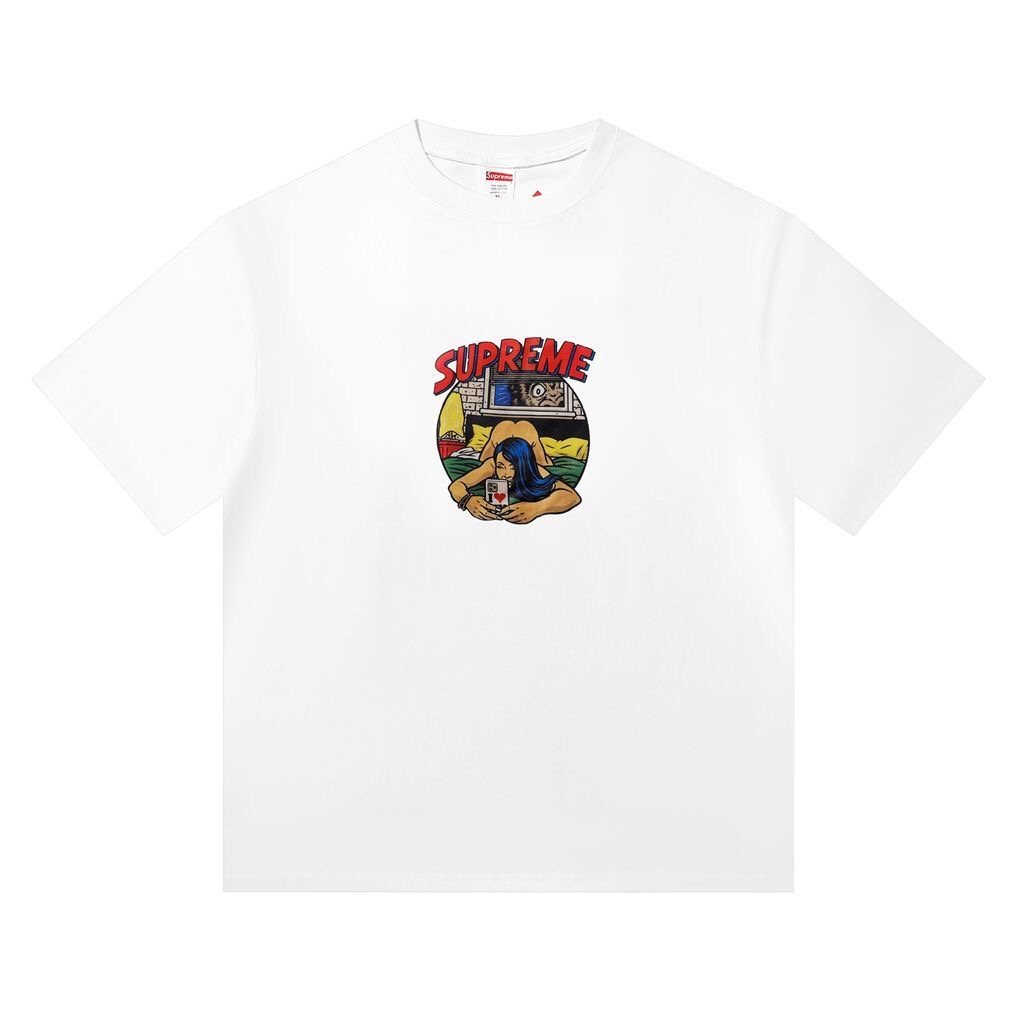 Supreme Bedroom Comic Graphic T-Shirt