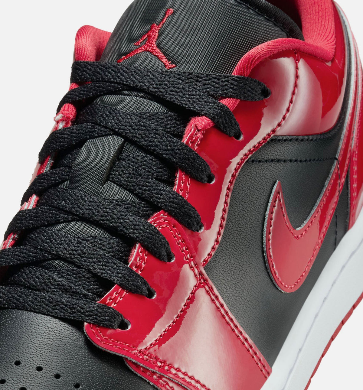 Air Jordan 1 Low SE Men's Sneakers | Black/Varsity Red/White