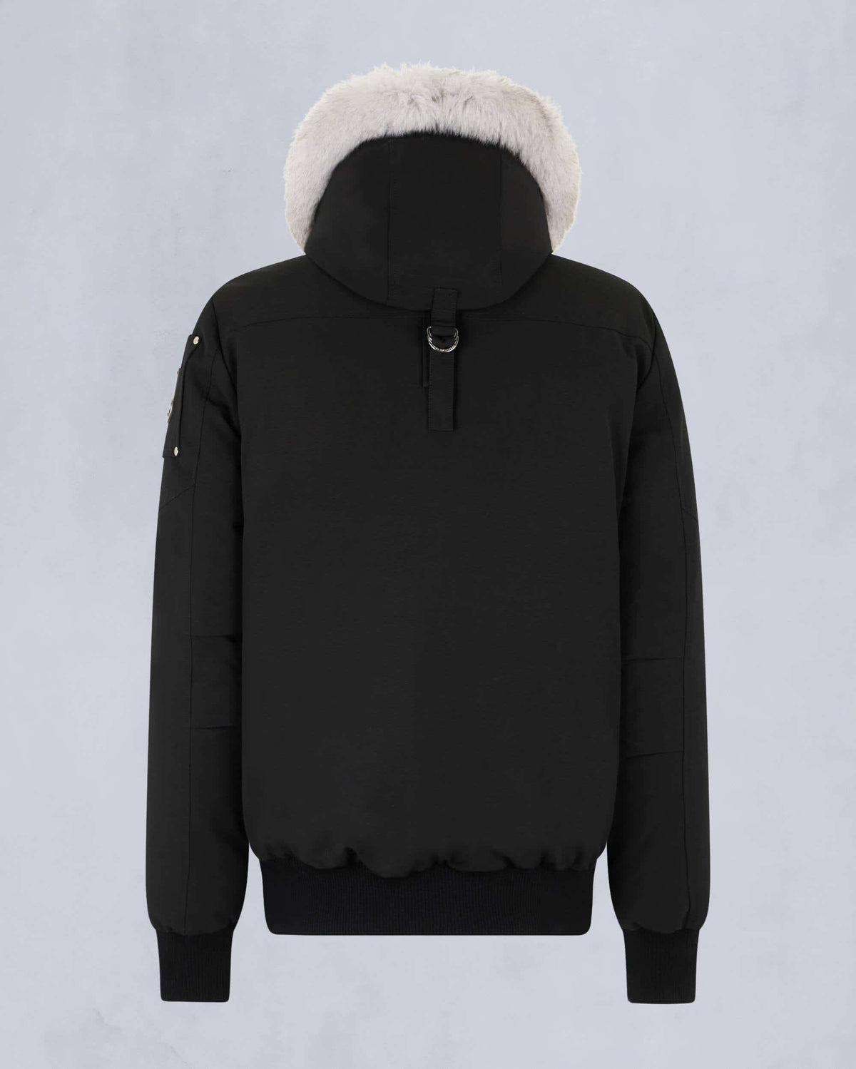 Moose Knuckles Original Ballistic Neoshear Bomber Jacket Black