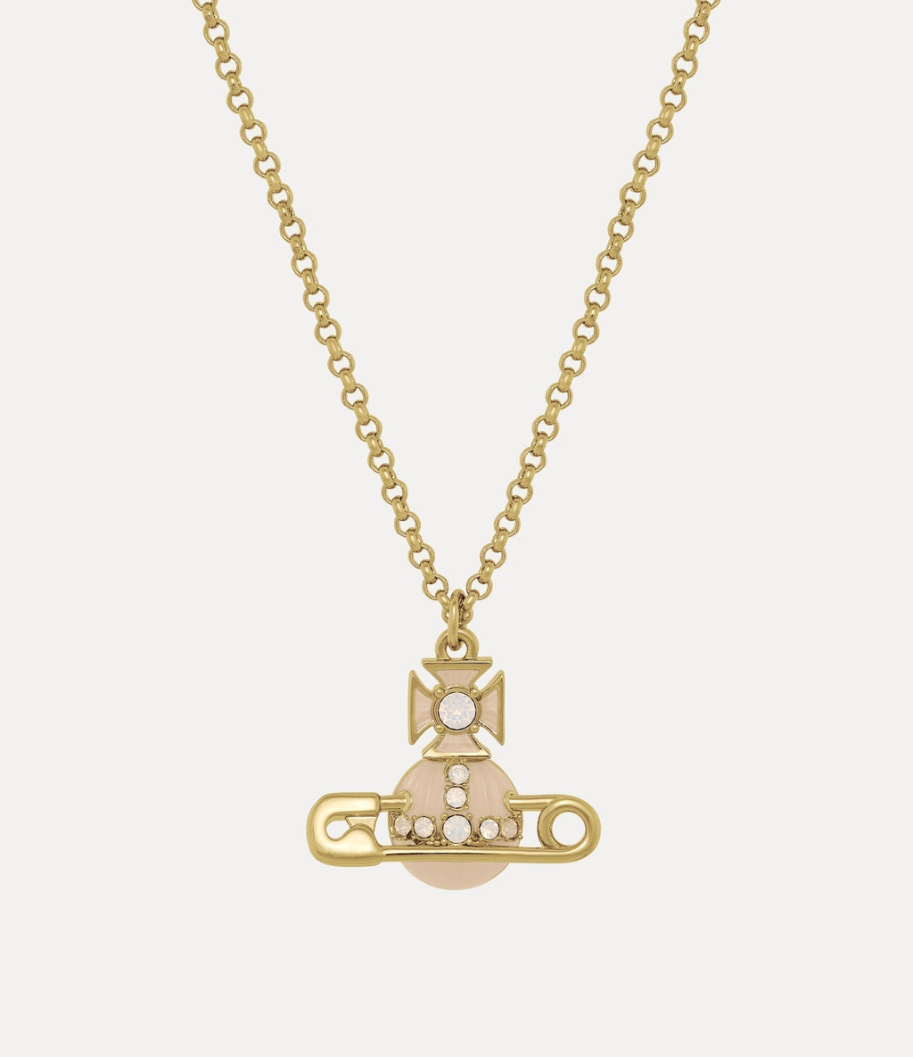 VIVIENNE WESTWOOD Kitty Pendant Necklace Brass(2 Colors)