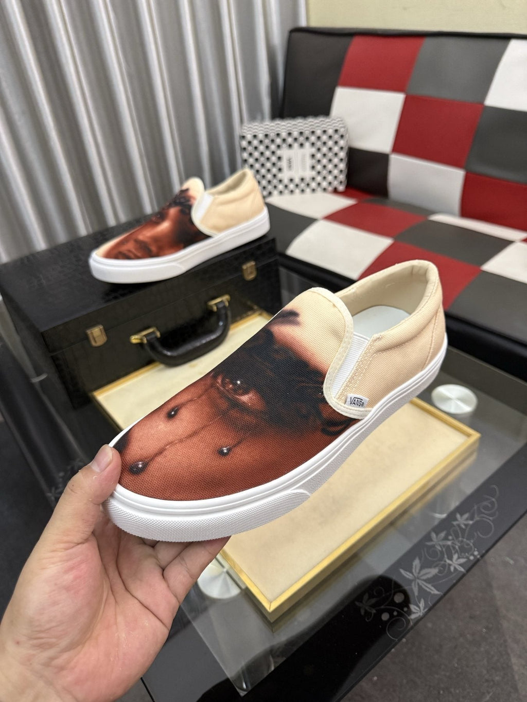 Vans Graphic Slip-On Sneakers