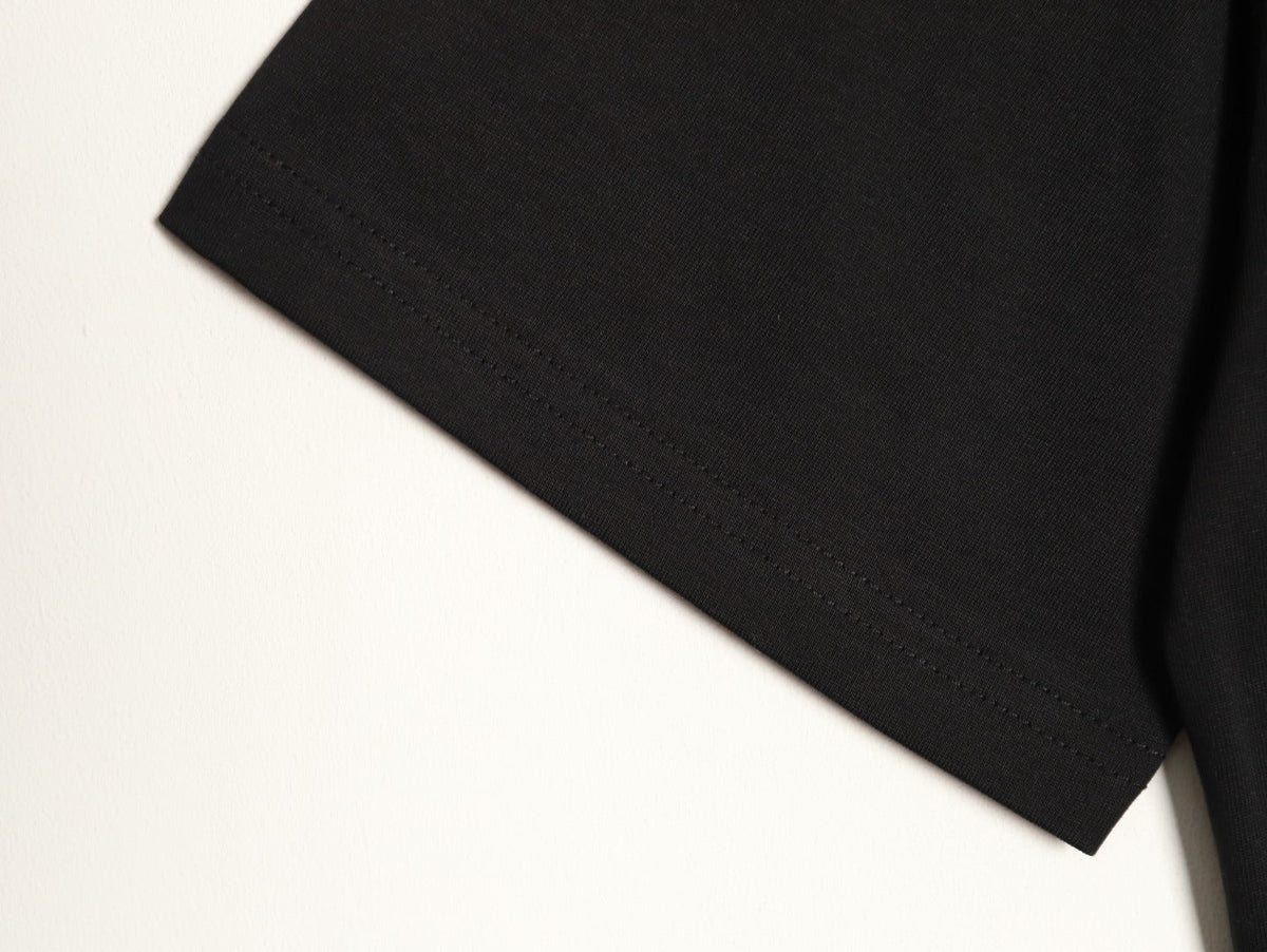 Gucci Monogram-Style Pocket-Patch Short-Sleeve T-Shirt - Black